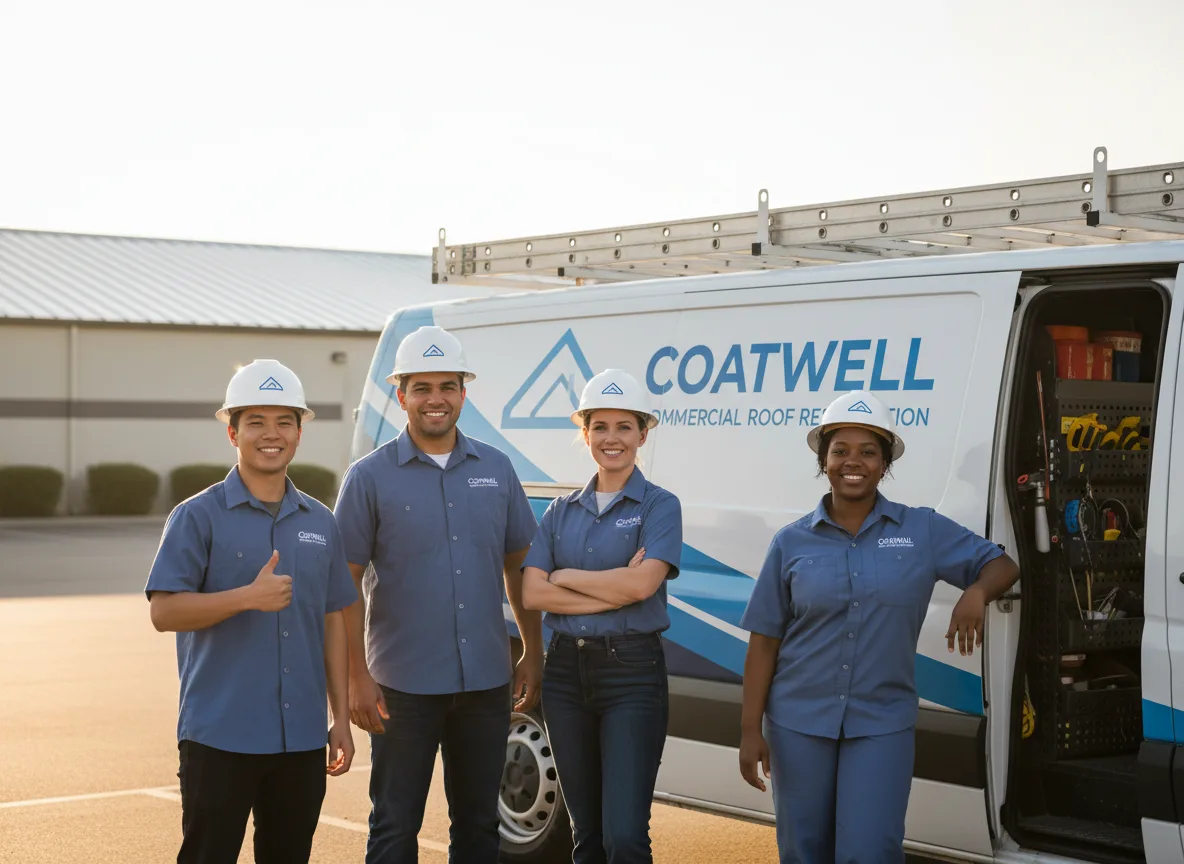 Commercial roof coating company in Parsons, KS